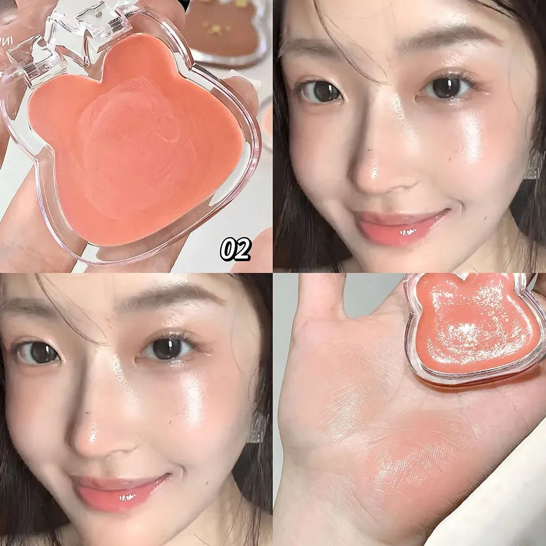 Blush Coelhinho Water Gloss – Multifuncional para Bochechas, Lábios e Olhos