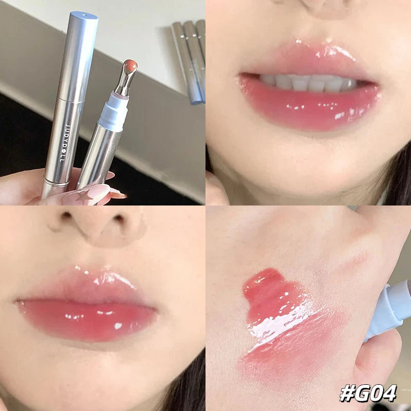Gloss da Judydoll Watery Lip Glaze – Hidratação Intensa, Efeito Espelhado & Volume Natural