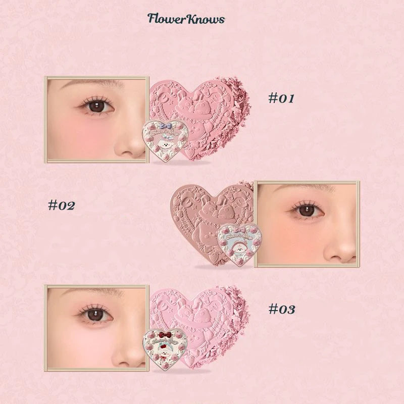 Blush Velvet Flower Knows – Coleção Never’s Shop