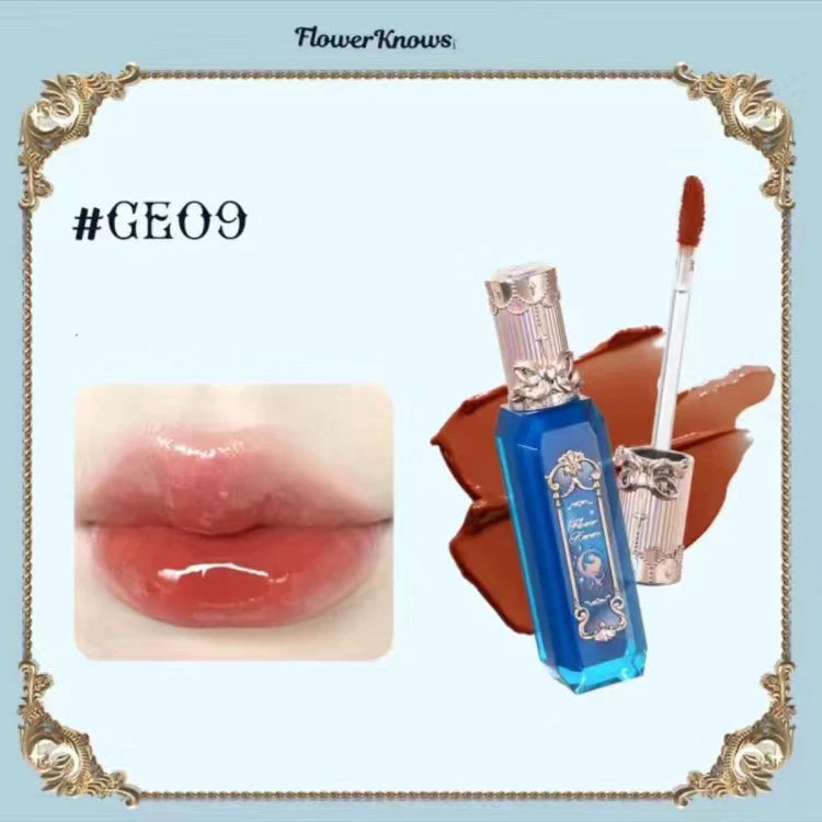 Gloss Labial Moonlight Mermaid Flower Knows – Brilho Espelhado Hidratante com Vitamina E