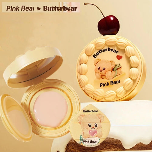 Base Air Cushion Pinkbear Bolo – BB Cream Iluminador com Cobertura Natural