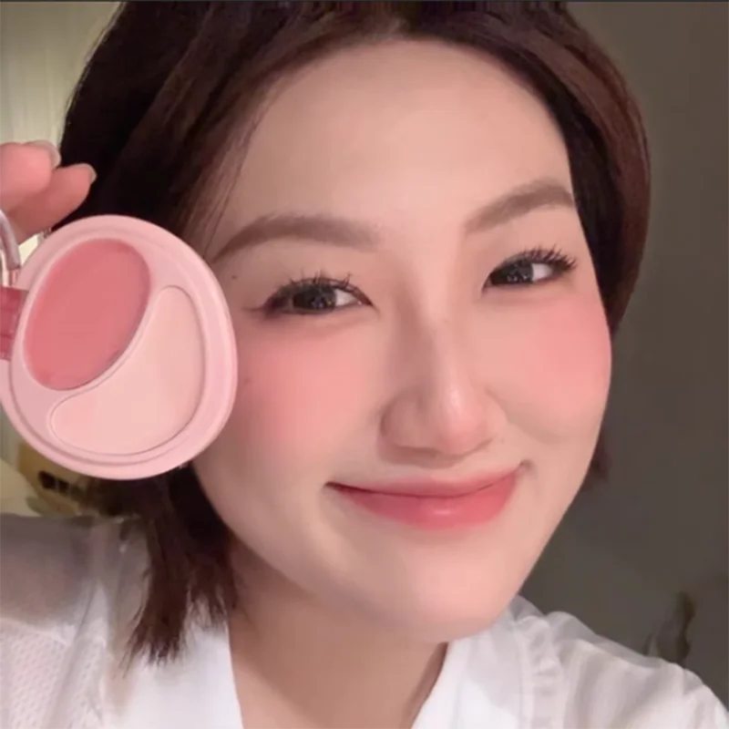 Joocyee Two-Color Cream Blusher – Duo Multifuncional para Bochechas e Lábios