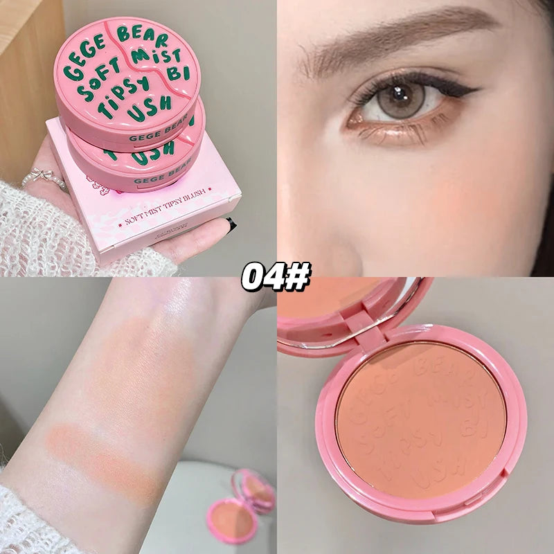 Gege Bear Vitality Blush Harry Potter Cake – Blush Natural com Cores Delicadas e Efeito Iluminador
