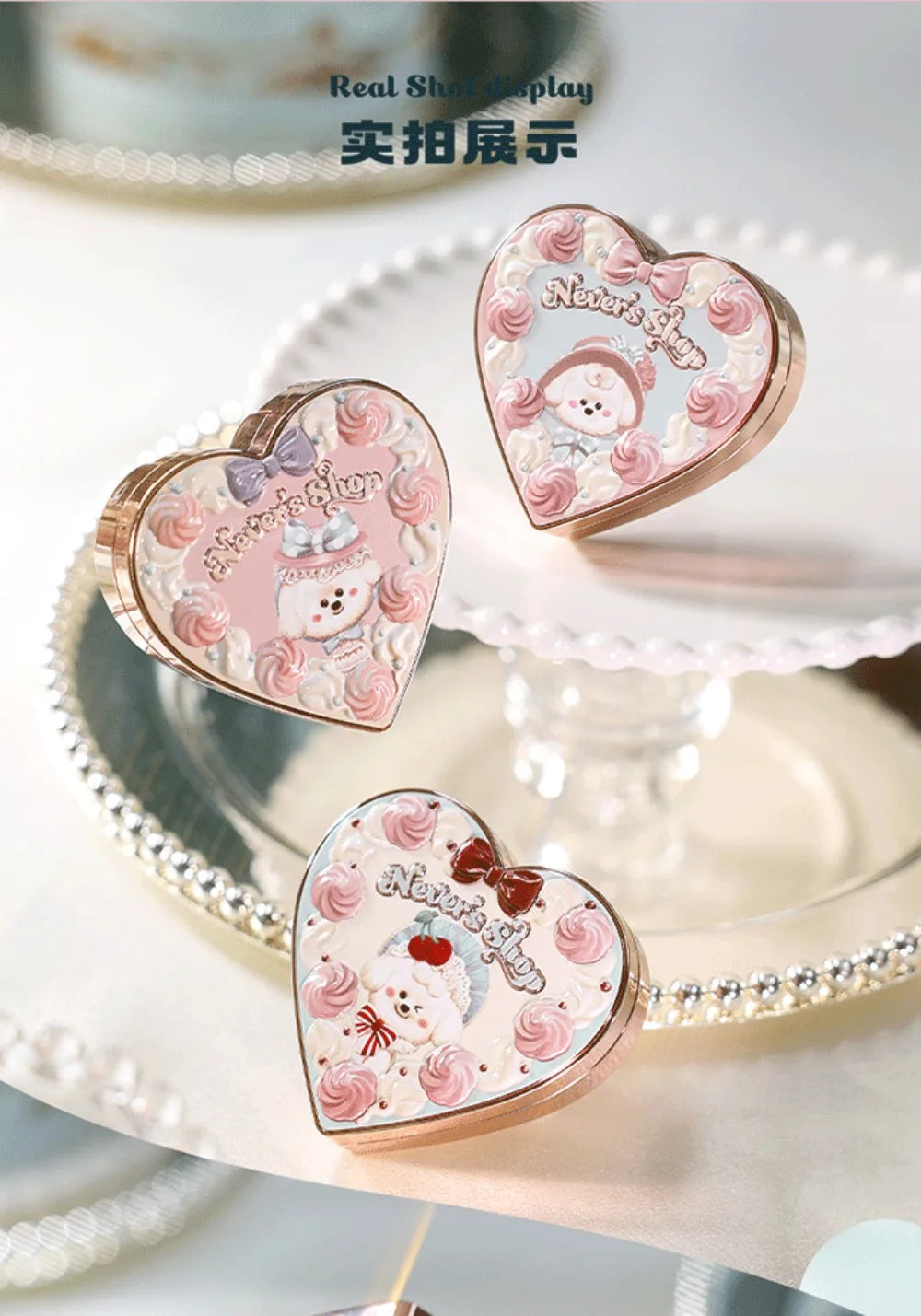 Blush Velvet Flower Knows – Coleção Never’s Shop