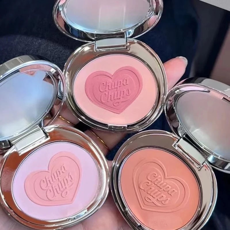 Blush Compacto Matte com Acabamento Natural Joocyee Gem Sandwich Chupa Chups
