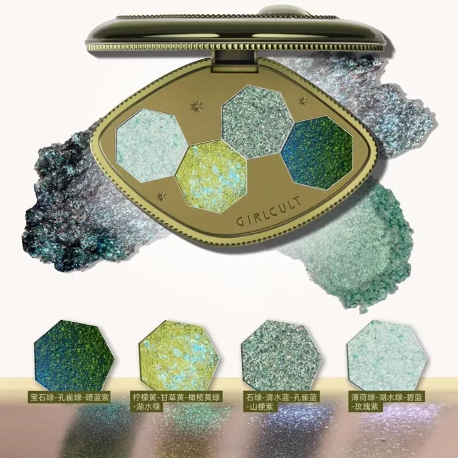 Paleta de Sombras Psicodélicas - GIRLCULT