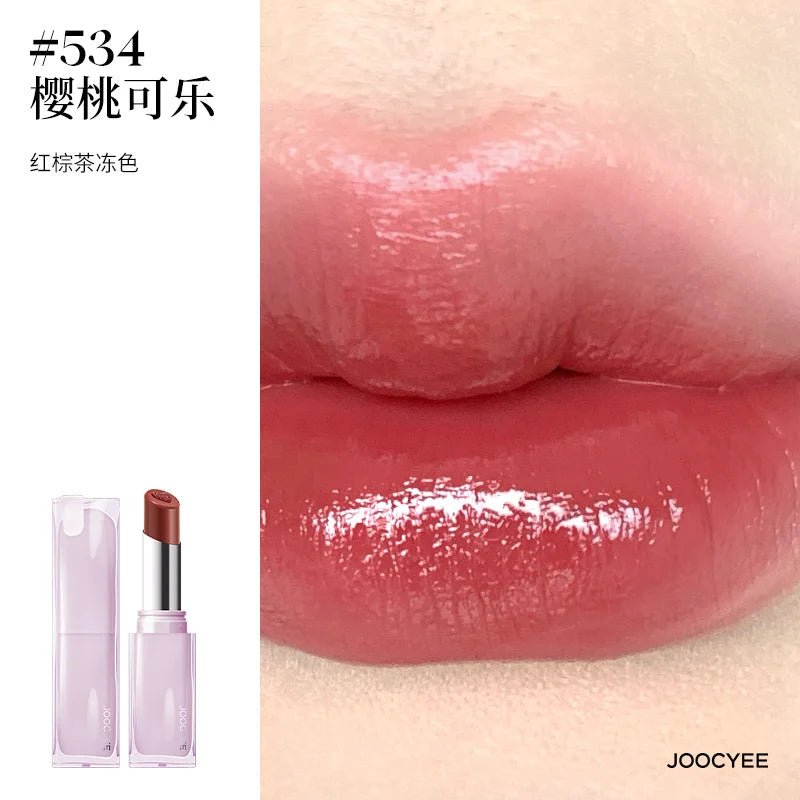 Batom Gem Sandwich Crystal Joocyee x Chupa Chups – Balm-Tint Cremoso com Brilho Cristal e Vitamina E