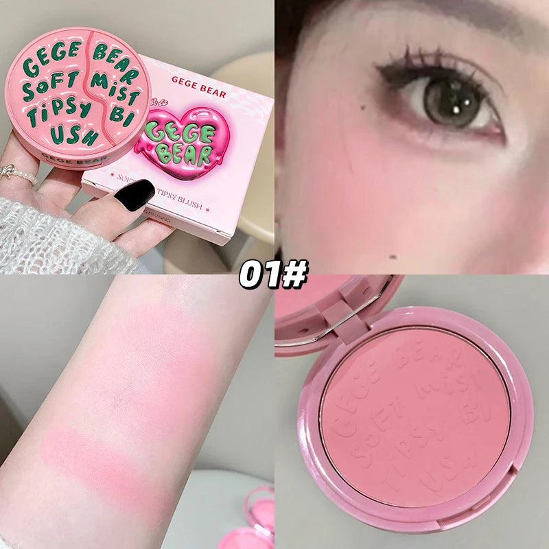 Gege Bear Vitality Blush Harry Potter Cake – Blush Natural com Cores Delicadas e Efeito Iluminador