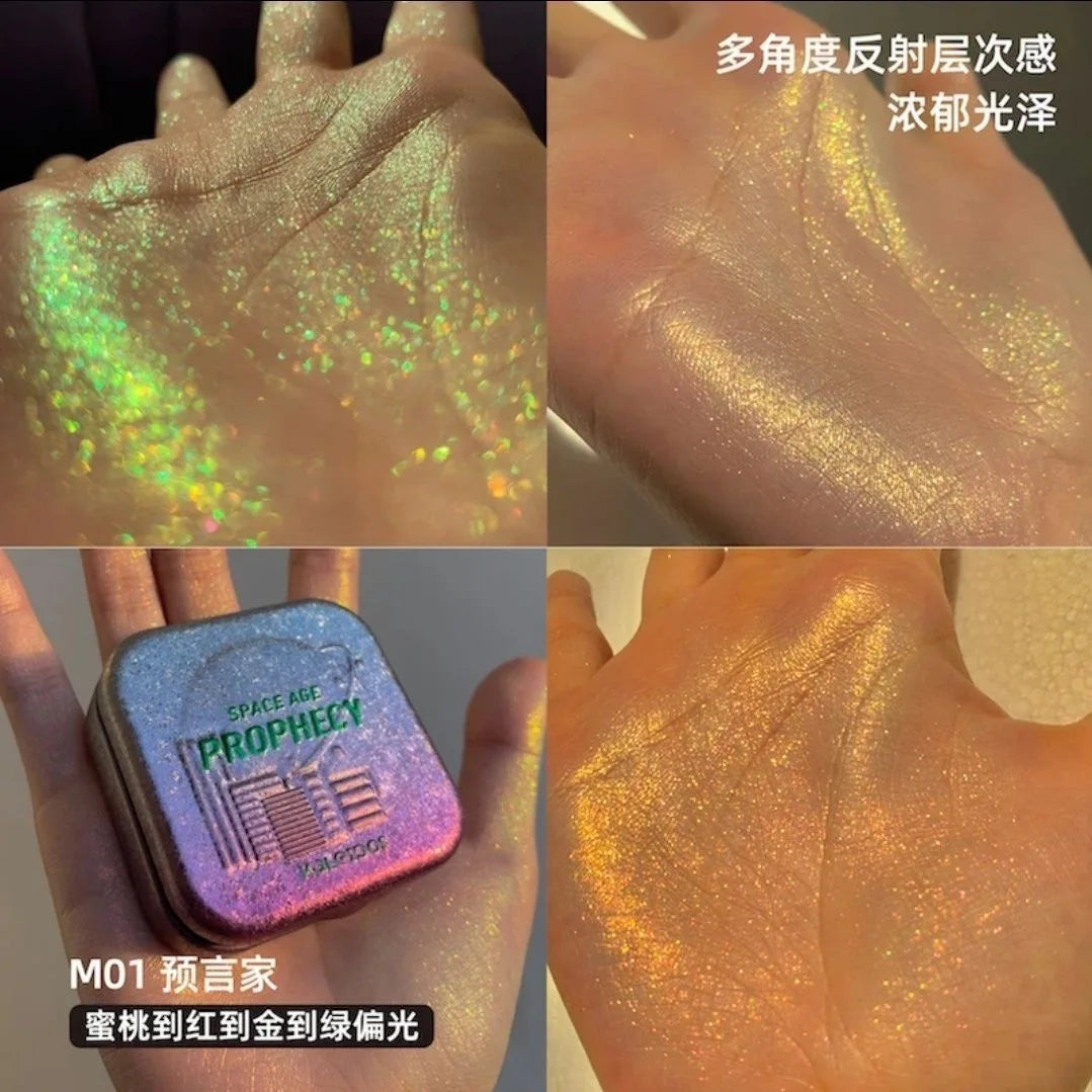 Iluminador Multicromático com Efeito Diamante – Kaleidos Space Age Prophecy