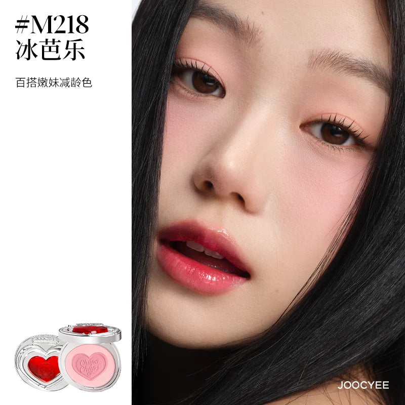 Blush Compacto Matte com Acabamento Natural Joocyee Gem Sandwich Chupa Chups