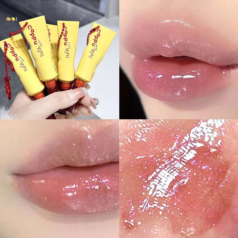 Mirror Water Liquid Lipstick Cappuvini – Gloss Espelhado com Efeito Jelly & Volume