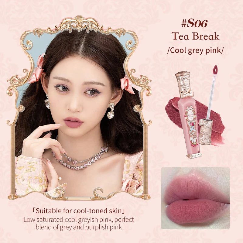 Flower Knows Strawberry Rococo Cloud Lip Cream – Lip Tint Velvet com Efeito Nuvem