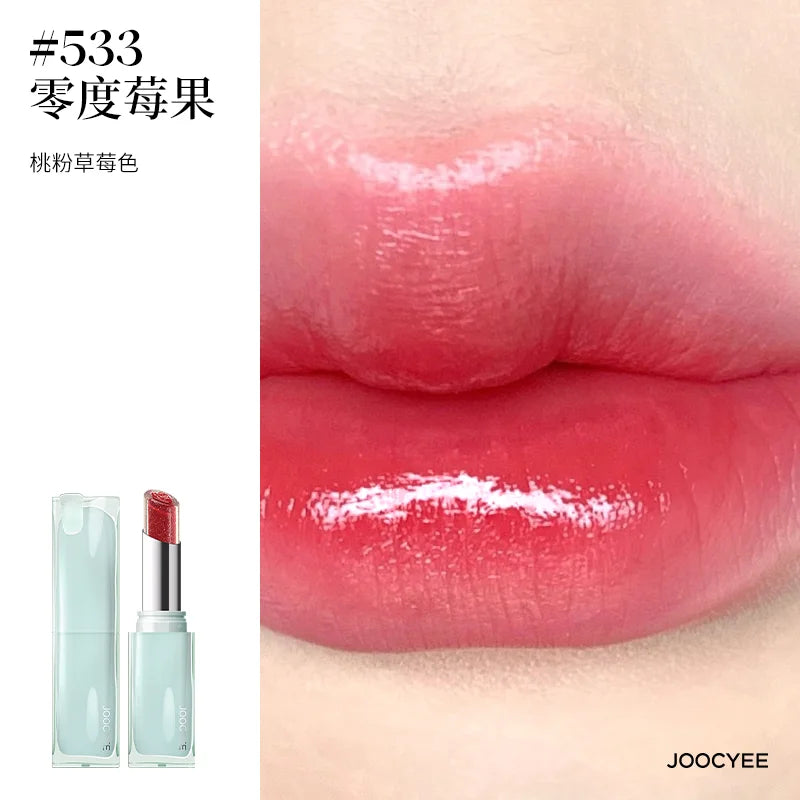 Batom Gem Sandwich Crystal Joocyee x Chupa Chups – Balm-Tint Cremoso com Brilho Cristal e Vitamina E