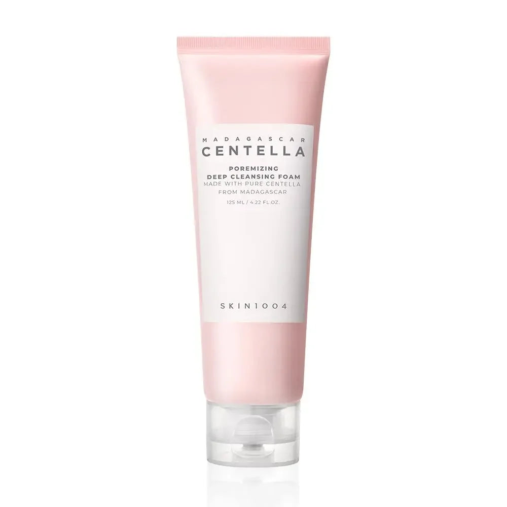 Kit Completo de Skincare Coreana com centella asiática e sal rosa