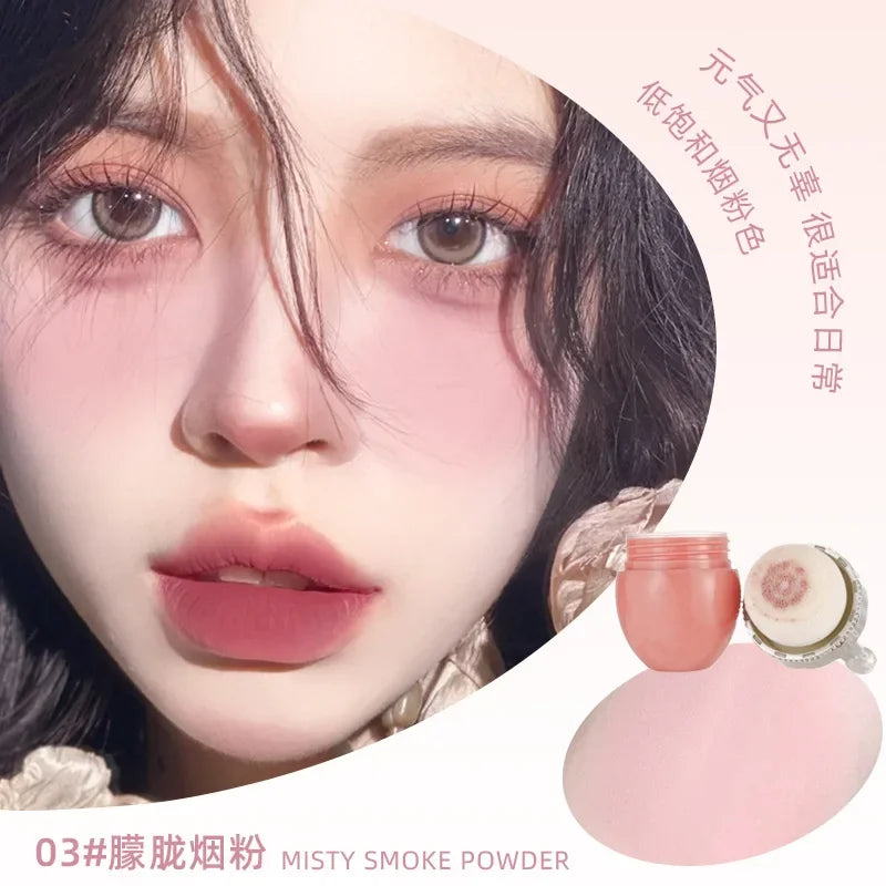 XIXI Blush Compacto Matte – Longa Duração e Efeito Natural