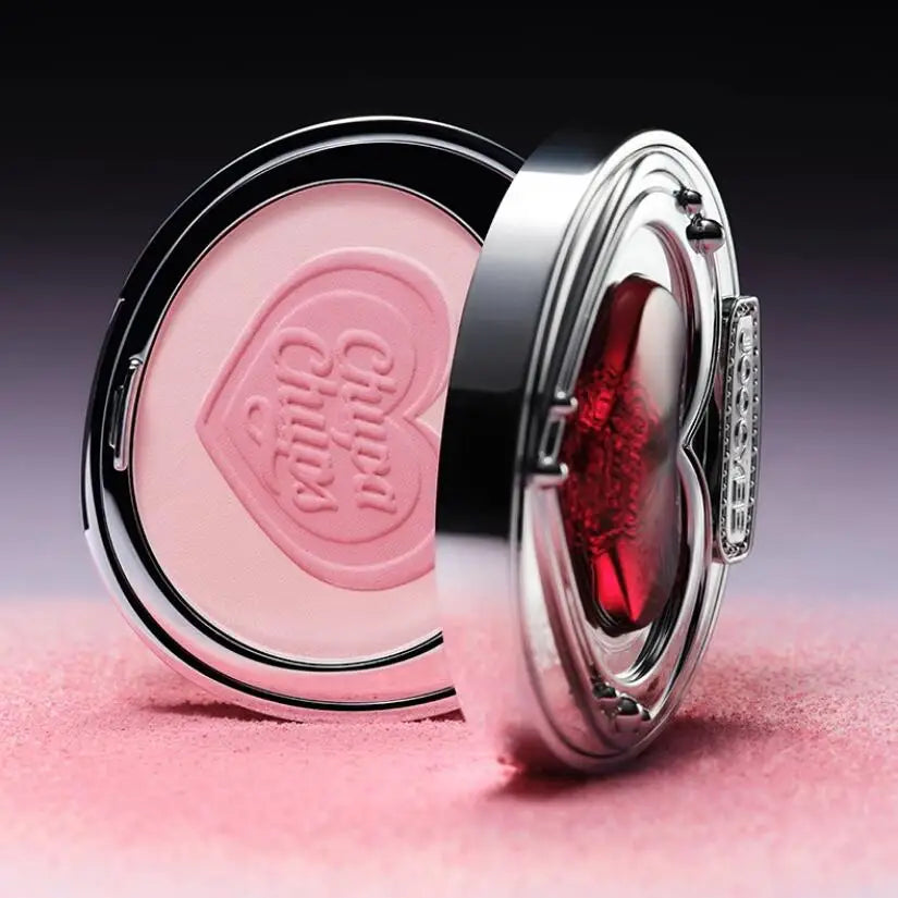 Blush Compacto Matte com Acabamento Natural Joocyee Gem Sandwich Chupa Chups