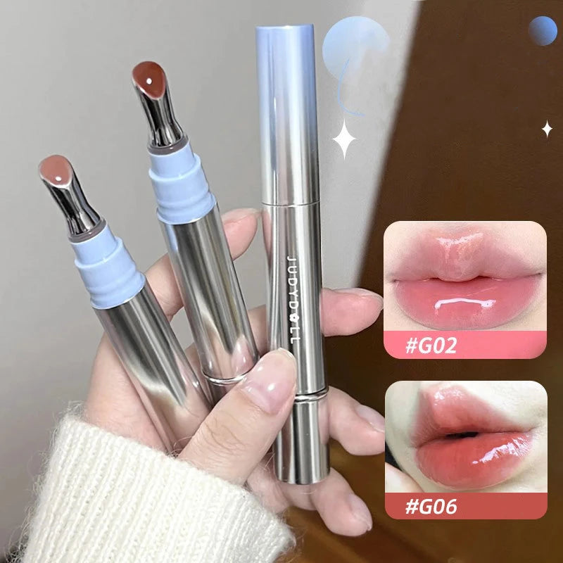 Gloss da Judydoll Watery Lip Glaze – Hidratação Intensa, Efeito Espelhado & Volume Natural