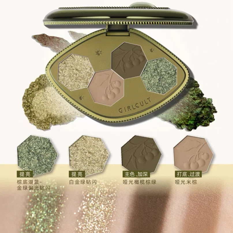 Paleta de Sombras Psicodélicas - GIRLCULT