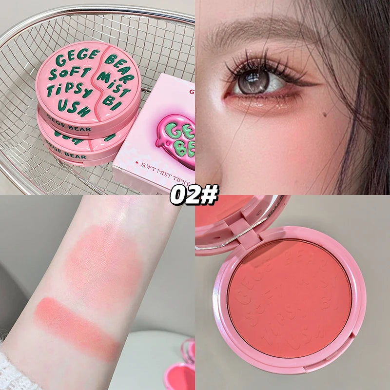 Gege Bear Vitality Blush Harry Potter Cake – Blush Natural com Cores Delicadas e Efeito Iluminador