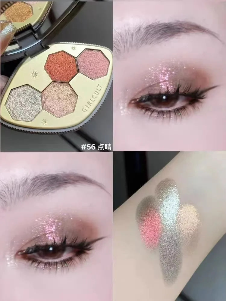 Paleta de Sombras Psicodélicas - GIRLCULT