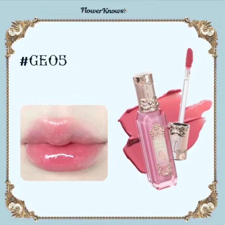 Gloss Labial Moonlight Mermaid Flower Knows – Brilho Espelhado Hidratante com Vitamina E