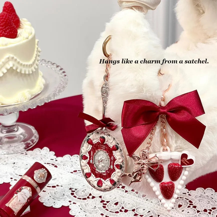 Strawberry Cupid Solid Perfume by Flower Knows – Pote Compacto com Aroma Irresistível