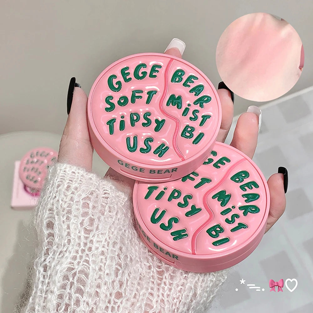 Gege Bear Vitality Blush Harry Potter Cake – Blush Natural com Cores Delicadas e Efeito Iluminador