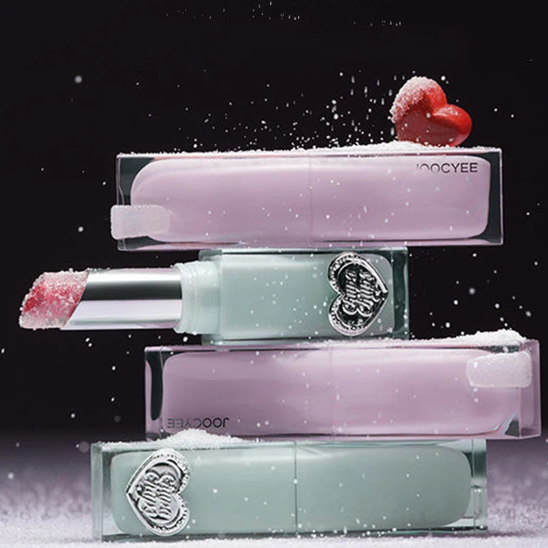 Batom Gem Sandwich Crystal Joocyee x Chupa Chups – Balm-Tint Cremoso com Brilho Cristal e Vitamina E