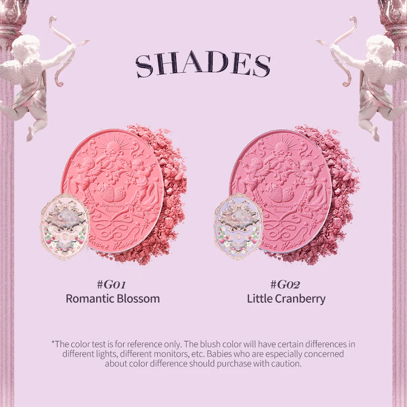 Blush Flower Knows Rococó Violeta – Edição Ocidental | Embossado & Aveludado