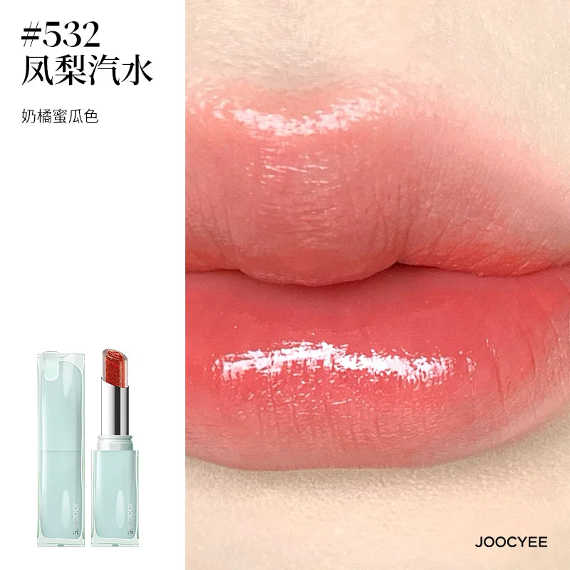 Batom Gem Sandwich Crystal Joocyee x Chupa Chups – Balm-Tint Cremoso com Brilho Cristal e Vitamina E