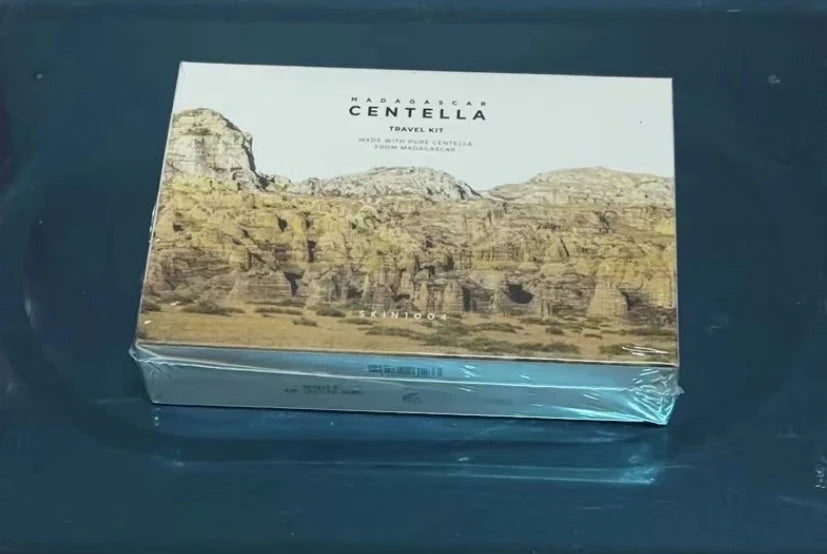 Kit de Skincare Coreano com Centella Asiática – Edição Viagem (5 Itens)