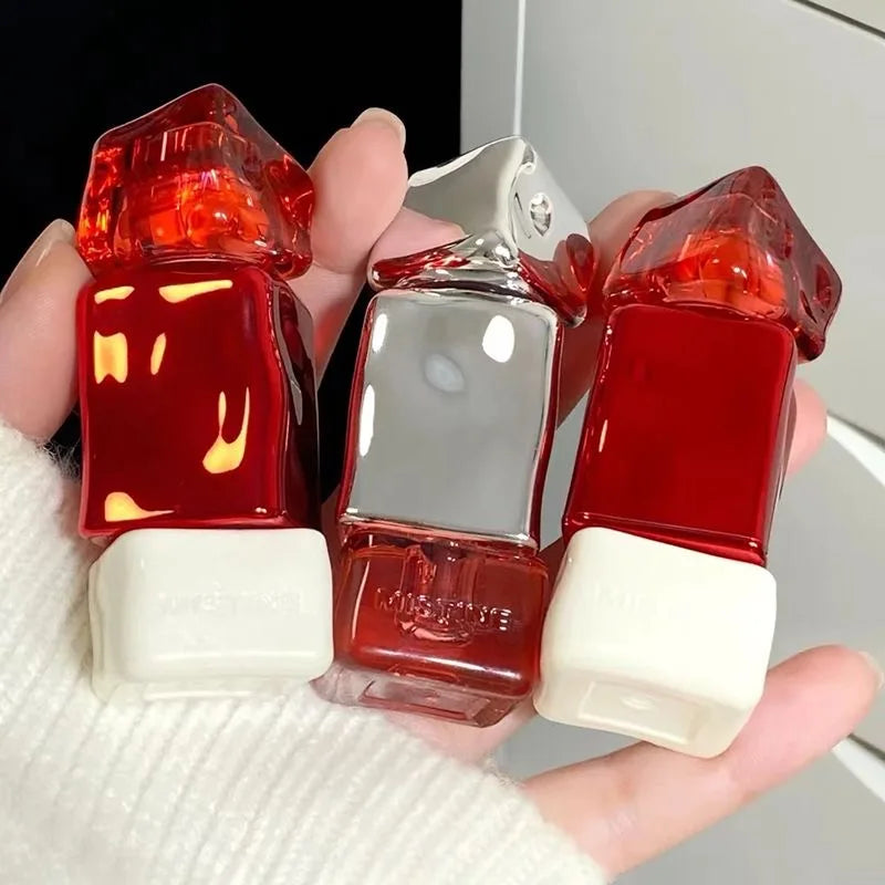 Batom Líquido Nude MISTINE com Efeito Matte Aveludado e Brilho Espelhado | Acabamento Glaze ou Jelly